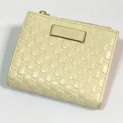GUCCI/グッチ マイクロGG柄 折り財布 510318 BMJ1G 9522