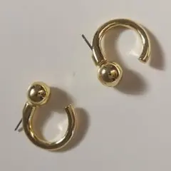 Cフープピアス ゴールドタイプ RP044