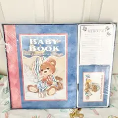 Teddy Beddy Bear BABY BOOK ビンテージ　ファンシートイ