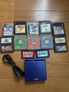 ゲームボーイアドバンスSP (ジャンク)+ゲームソフトセット14本セット