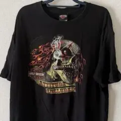 Harley-Davidson Tシャツ スカルデザイン