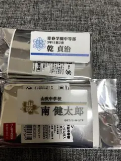 テニプリ展 ネームプレートバッジコレクション 乾貞治 南健太郎