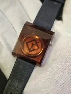 【電池切】Paul Smith ポールスミス 腕時計 オレンジ調 ライト