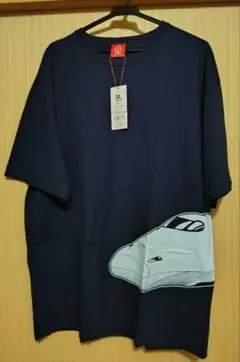 【新品未使用】OJICO 半袖Tシャツ 新幹線さくら　3Lサイズ　ネイビー
