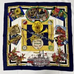 ★美品★ エルメス カレ90 ニューオリンズ オリジナルクレオールジャズ