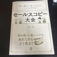 セールスコピー大全 見て、読んで、買ってもらえるコトバの作り方
