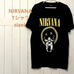 NIRVANA ブラック Tシャツ Lサイズ