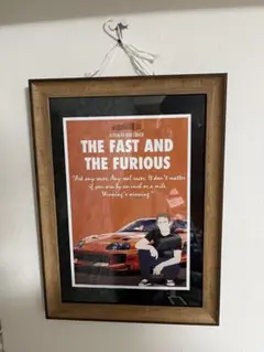 THE FAST AND THE FURIOUS ポスター A4サイズ