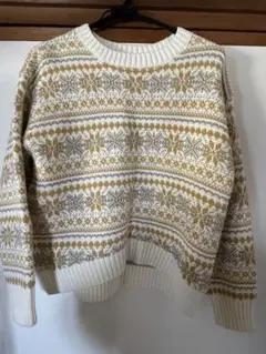 【未着用】ノルディックセーター GU 新品