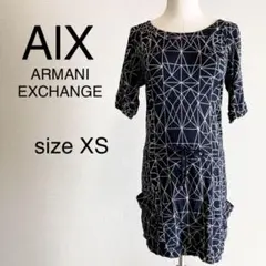 アルマーニ エクスチェンジ ミニワンピース ジャージー XS