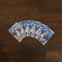 カラフルピーチ　なおきり　6枚　ウエハース2　メタリックプラカード