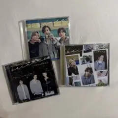 timelesz because CD 3形態セット トレカ付き