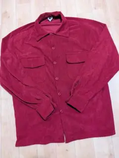 STONE ISLAND　ストーンアイランド　レッドシャツ　コールテン生地