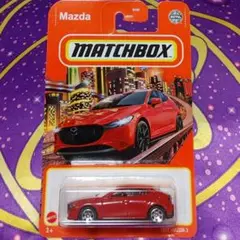 マッチボックス 2019 マツダ 3 MAZDA 赤