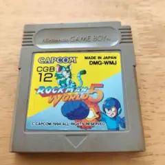 CAPCOM ROCKMAN WORLD 5 ゲームボーイソフト