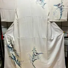 ［5163］訪問着 草花吉祥文 正絹 着物 袷