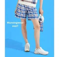 Munsingwear☆KINLOCH ANDERSON☆チェックハーフパンツ