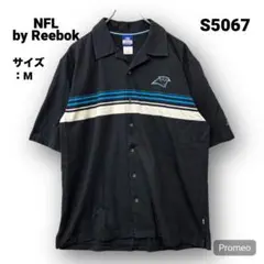 【即購入OK】NFL by Reebok パンサーズ開襟シャツ サイズM