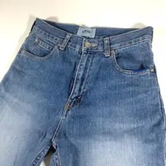 サージデブルー★ハイライズストレートデニムパンツ★サイズ36★ウェスト約68cm