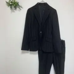 Zeal　セットアップ　レディース　スーツパンツ　ストライプ