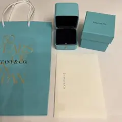 Tiffany ティファニー ブルーボックス リングケース ペアリング用