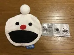 パペットスンスンガチャガチャ　ふわふわフェイスポーチノンノン