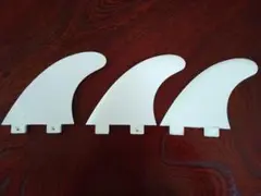 FCS G5 サーフボードフィン 3枚セット ホワイト