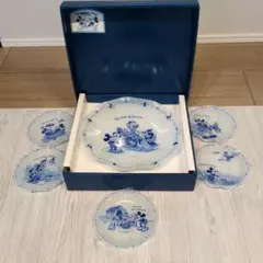 【新品未使用】ディズニーガラスパーティーセット