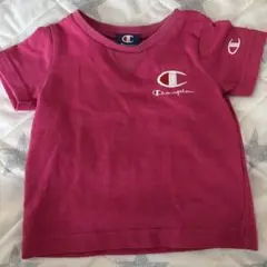 Champion ピンク Tシャツ