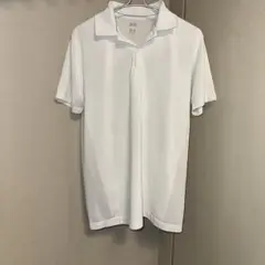 ユニクロ　ドライEXポロシャツ　白