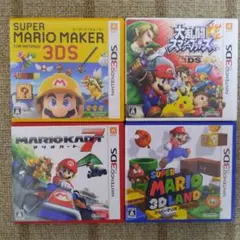 Nintendo 3DS ソフト スーパーマリオ ジャンク