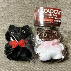 カカオキャットもふもふぬいぐるみ ガチャ マスター シャム #C-pla限定