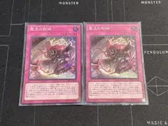 遊戯王OCG ドミナスパージ　スーパーレア 2枚セット