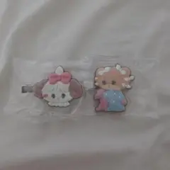 mikko characters フロッキーヘアクリップ スフレ ラテ