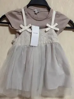 エニィファム　チュニック　チュール　シフォン