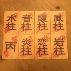鬼滅の刃　コミックス　特典　割符　カード　柱　丙　非売品