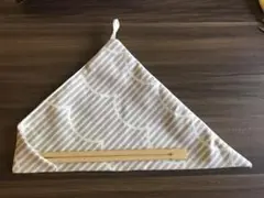 箸袋　ふわストライプ　ハンドメイド