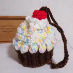 カップケーキ型巾着袋