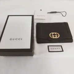 GUCCI シマ カードケース 名刺入れ マーモント