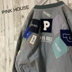 PINK HOUSE ピンクハウス ブルゾン パッチワーク 綿100%