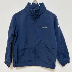 【極美品】トミーフィルガー ナイロンジャケット キッズ ネイビー S/P