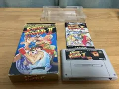 ストリートファイターII 箱説付き　スーパーファミコン用　動作確認