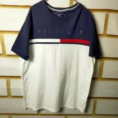 TOMMY HILFIGER ストライプTシャツ M