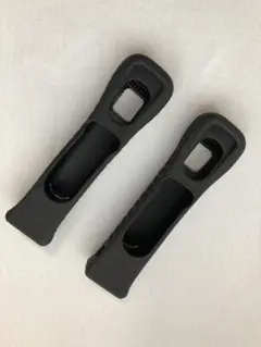 Wiiリモコン ジャケットモーションプラス用 2個セット ブラック