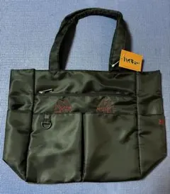 トートバッグ　稲荷崎　黒　ハイキュー‼︎ しまむら