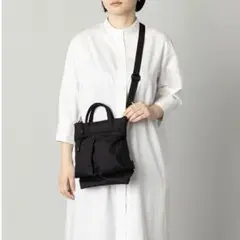 ヘルメットバックss ブラック　撥水