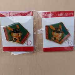ジャイアンツ ピンバッジ 2個セット