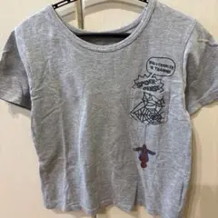 スパイダーマン Tシャツ グレー140