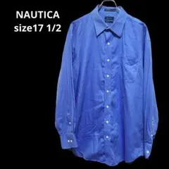 ノーティカ NAUTICA 長袖シャツ 17 1/2 ブルー系
