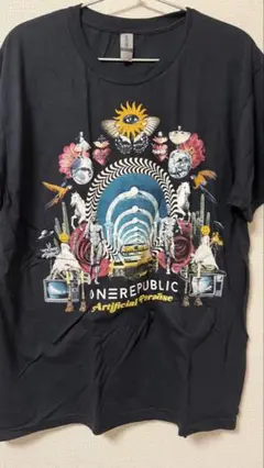 (新品) OneRepublic アートプリント Tシャツ　Lサイズ